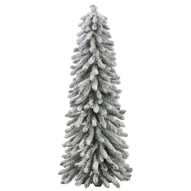 The Holiday Aisle® 48" Snow Flocked Evergreen Tree Wayfair Canada